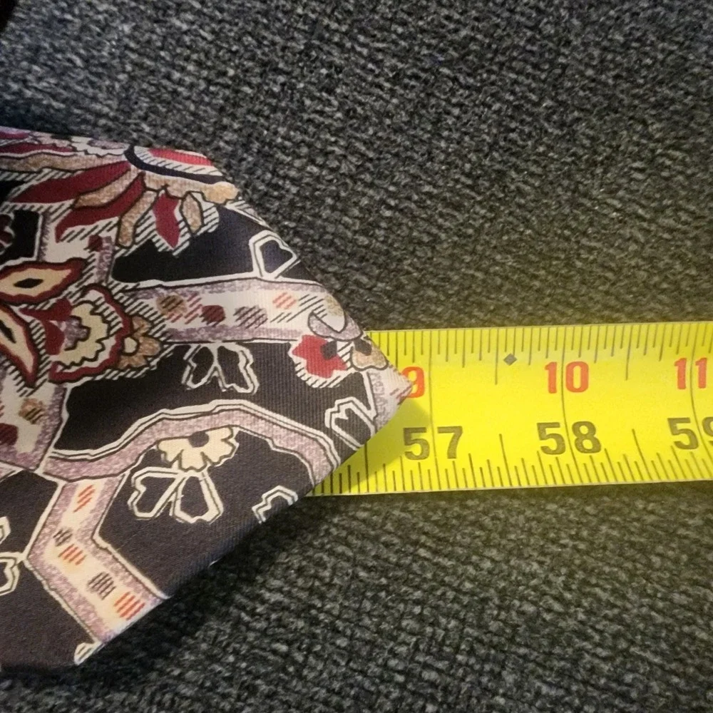 Lot Of 3 Christian Dior Monsieur Vintage Blue Brown‎ Silk Neck Tie 57